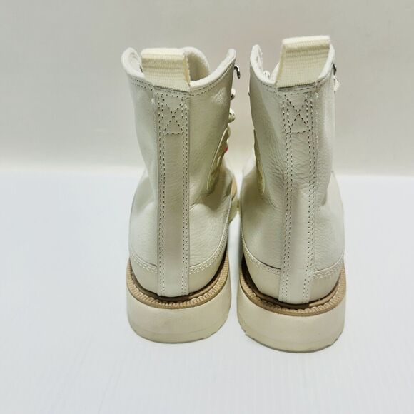 Converse Chuck Taylor Crafted 173212C M 8.5/W 10 Boots Egret Natural Ivory White - Picture 6 of 13